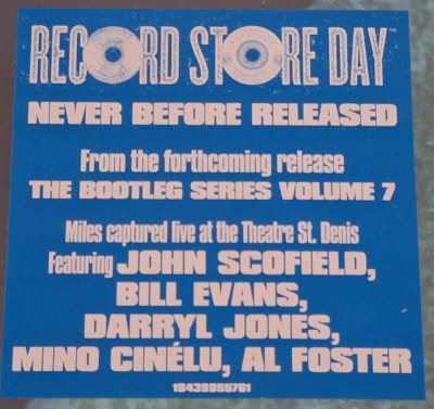 Sticker from the Montreal concert LP.