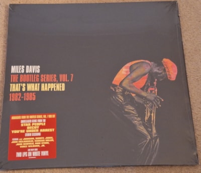 The front cover of the studio recordings LP. It is a single sleeve.