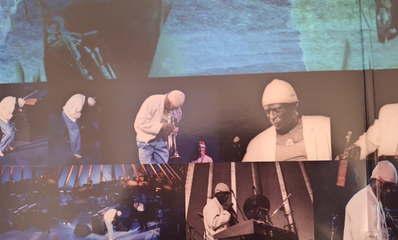 A close-up of some of the photographs.
