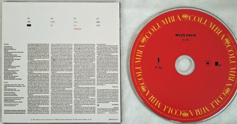 The back cover of the CCAC disc includes the album liner notes, but the typeface is extremely small!