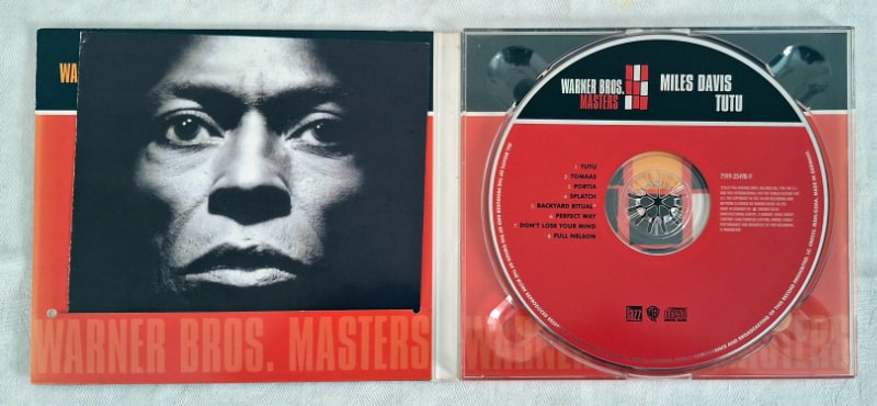 The CD booklet and label for the Masters release.