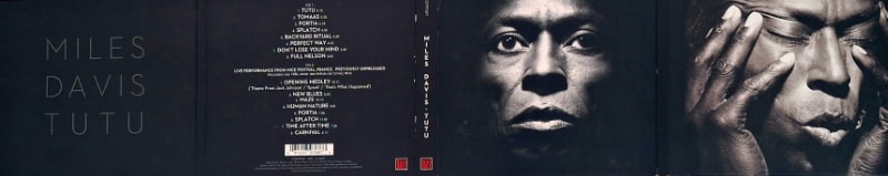 The Tutu Deluxe digipak folded out twice – these are the outer covers.