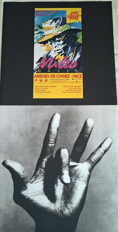 The Deluxe inner sleeve of Miles Davis’ ‘Tutu’ on vinyl.