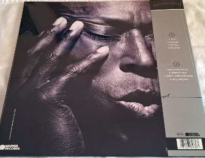 The High Fidelity back cover of Miles Davis’ ‘Tutu’ on vinyl.