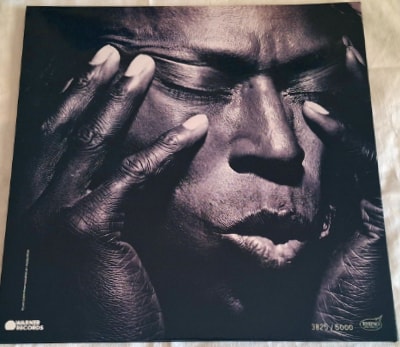 The High Fidelity back cover of Miles Davis’ ‘Tutu’ on vinyl.