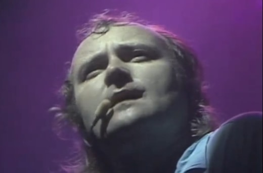 Phil Collins singing In The Air Tonight on the 1986 tour with Eric Clapton