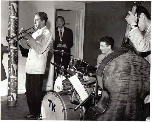 Tony Hall in the 1950s. Tony is standing in the doorway © Tony Hall