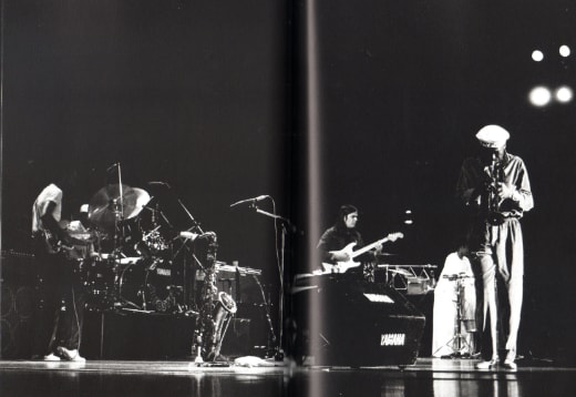 photo of Miles 1981 tour © Shigeru Uchiyama