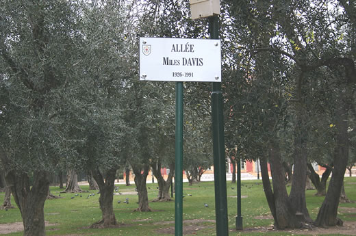 Street sign in Nice