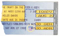 Miles gig ticket