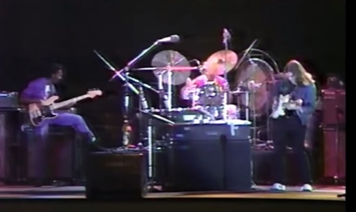 Marcus Miller, Al Foster and Mike Stern in Tokyo, October 1981